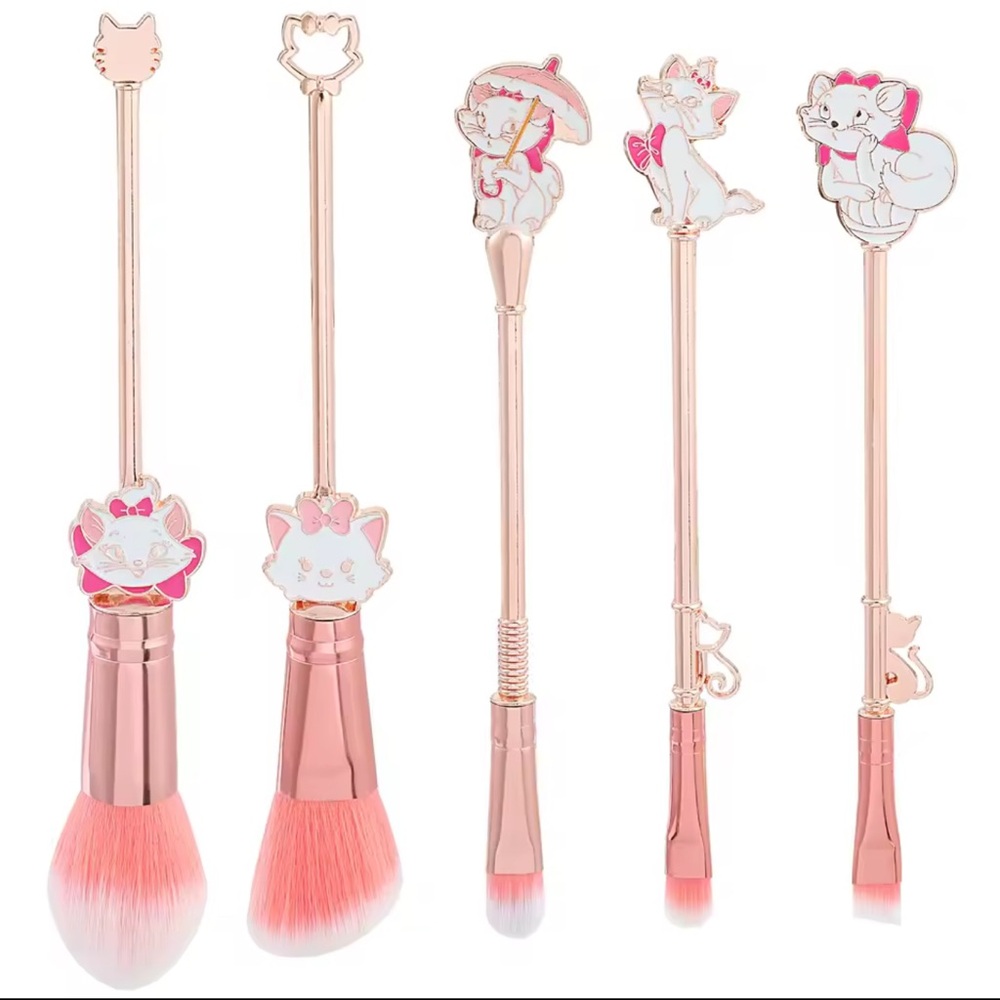 Aristocats makeup brush set